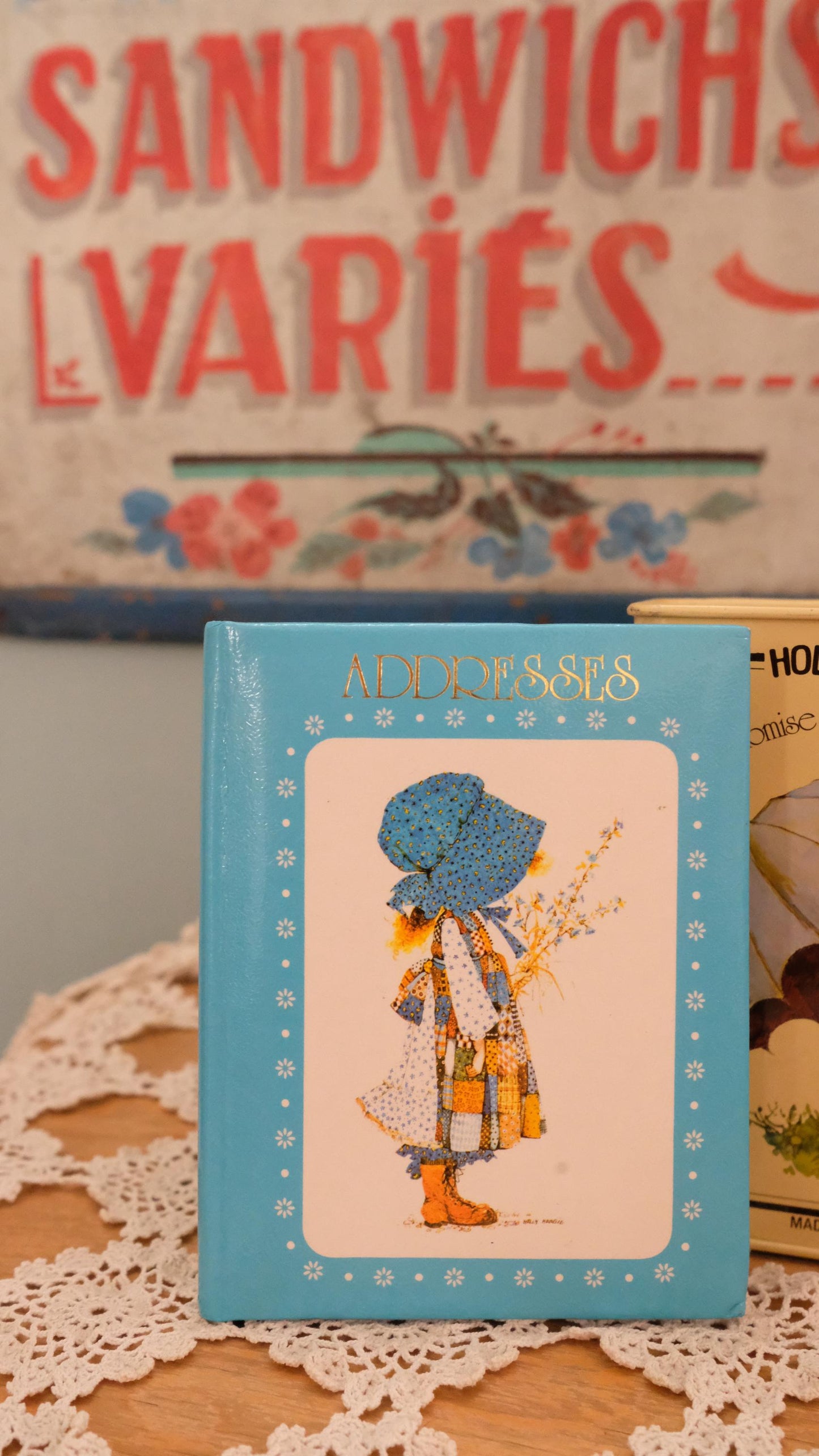 Lot de deux objets Holly Hobbie vintage