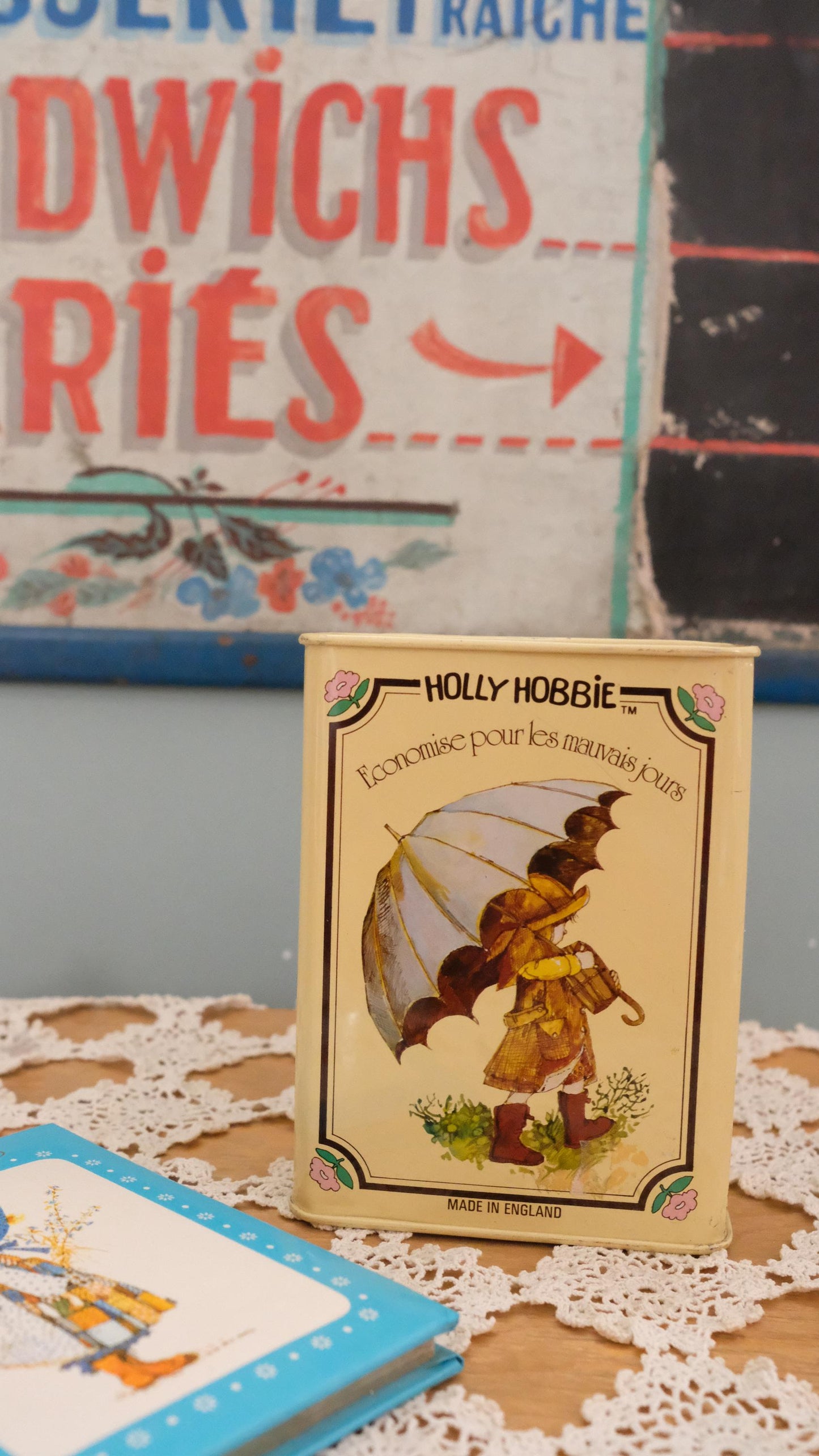 Lot de deux objets Holly Hobbie vintage