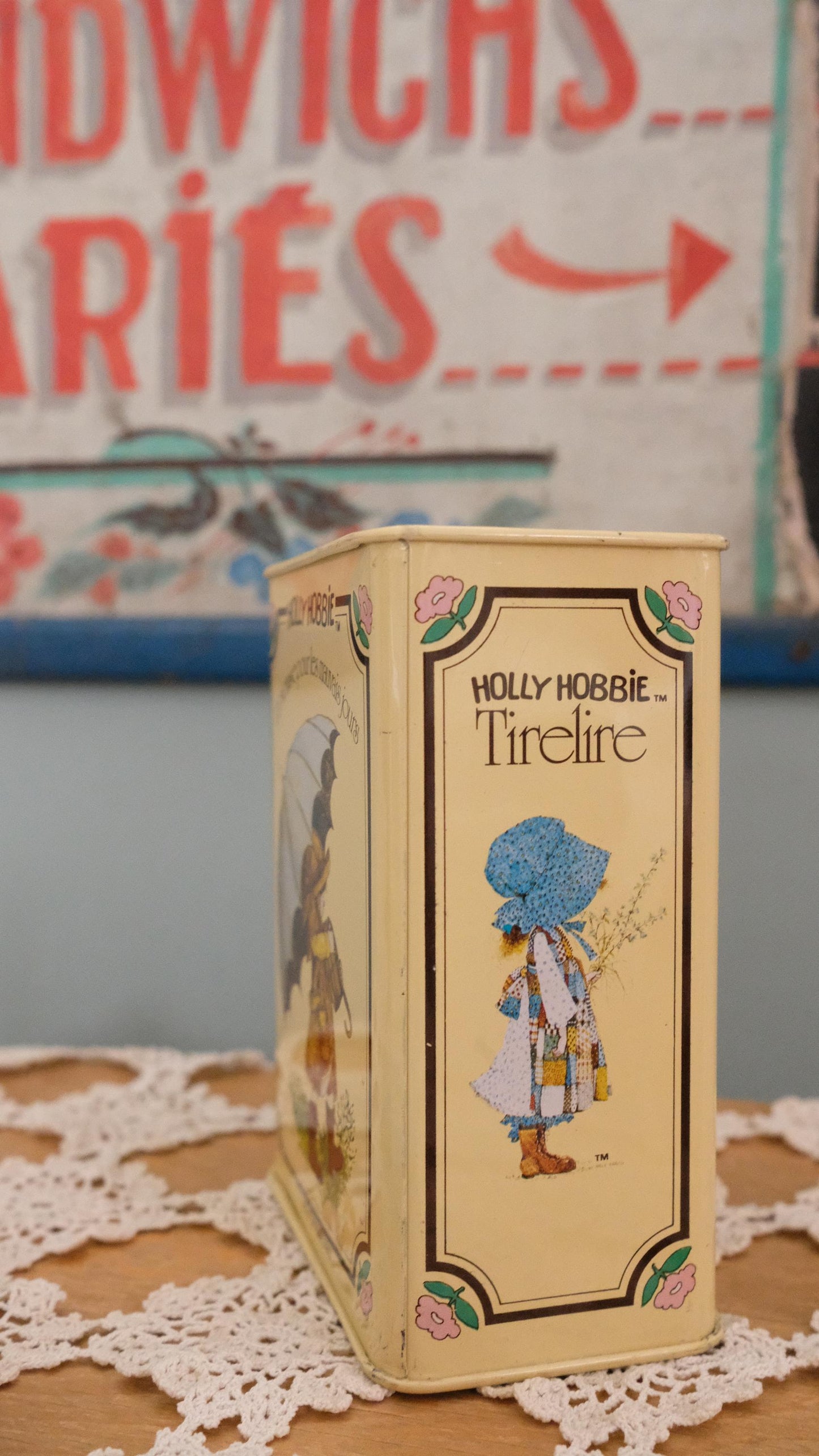 Lot de deux objets Holly Hobbie vintage