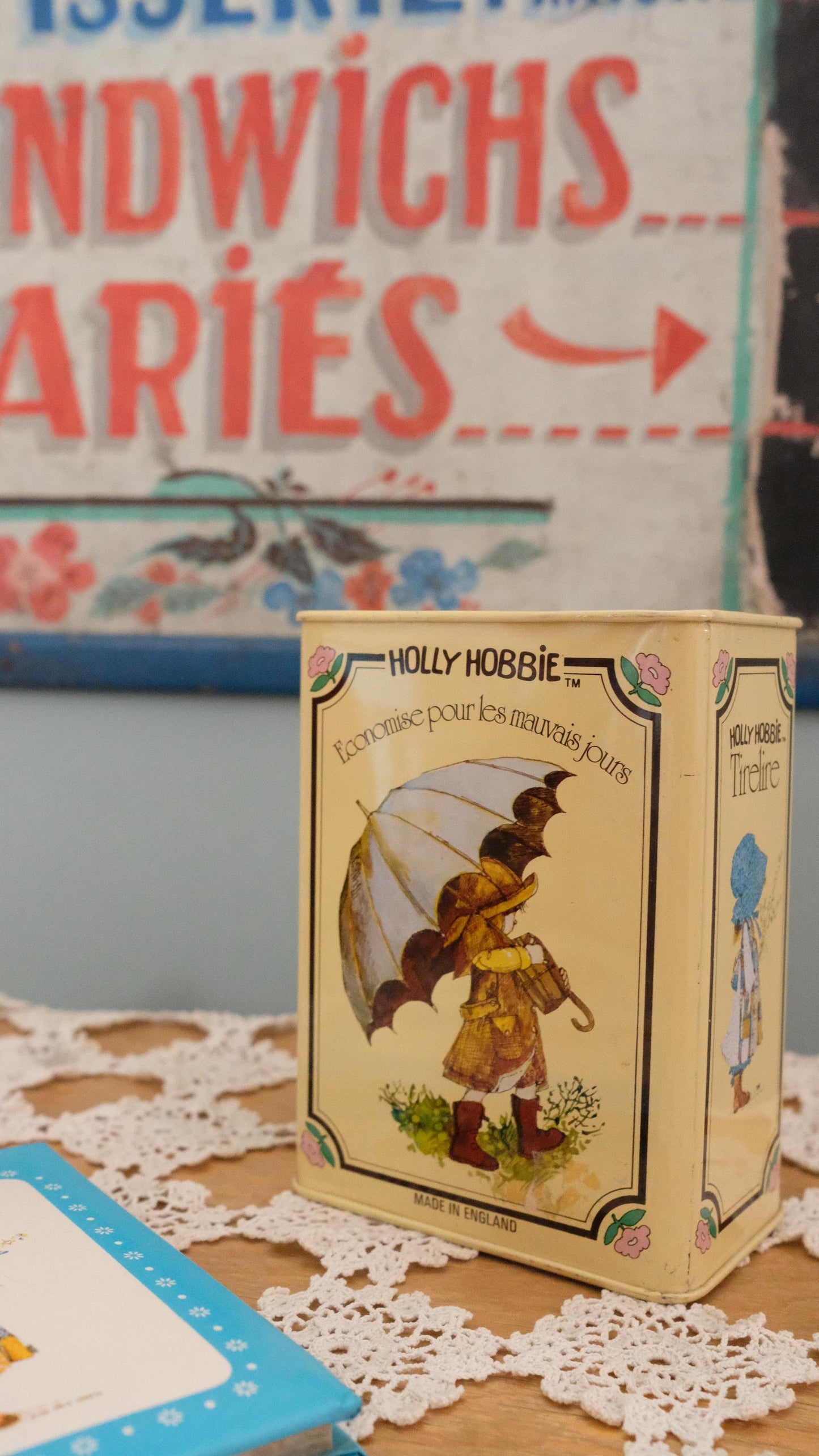 Lot de deux objets Holly Hobbie vintage