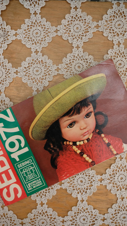 Catalogue de poupées Sebino vintage de 1972
