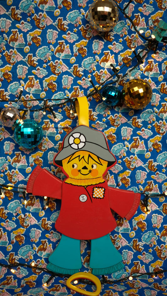 Pantin "jumping flash" vintage fisher price.