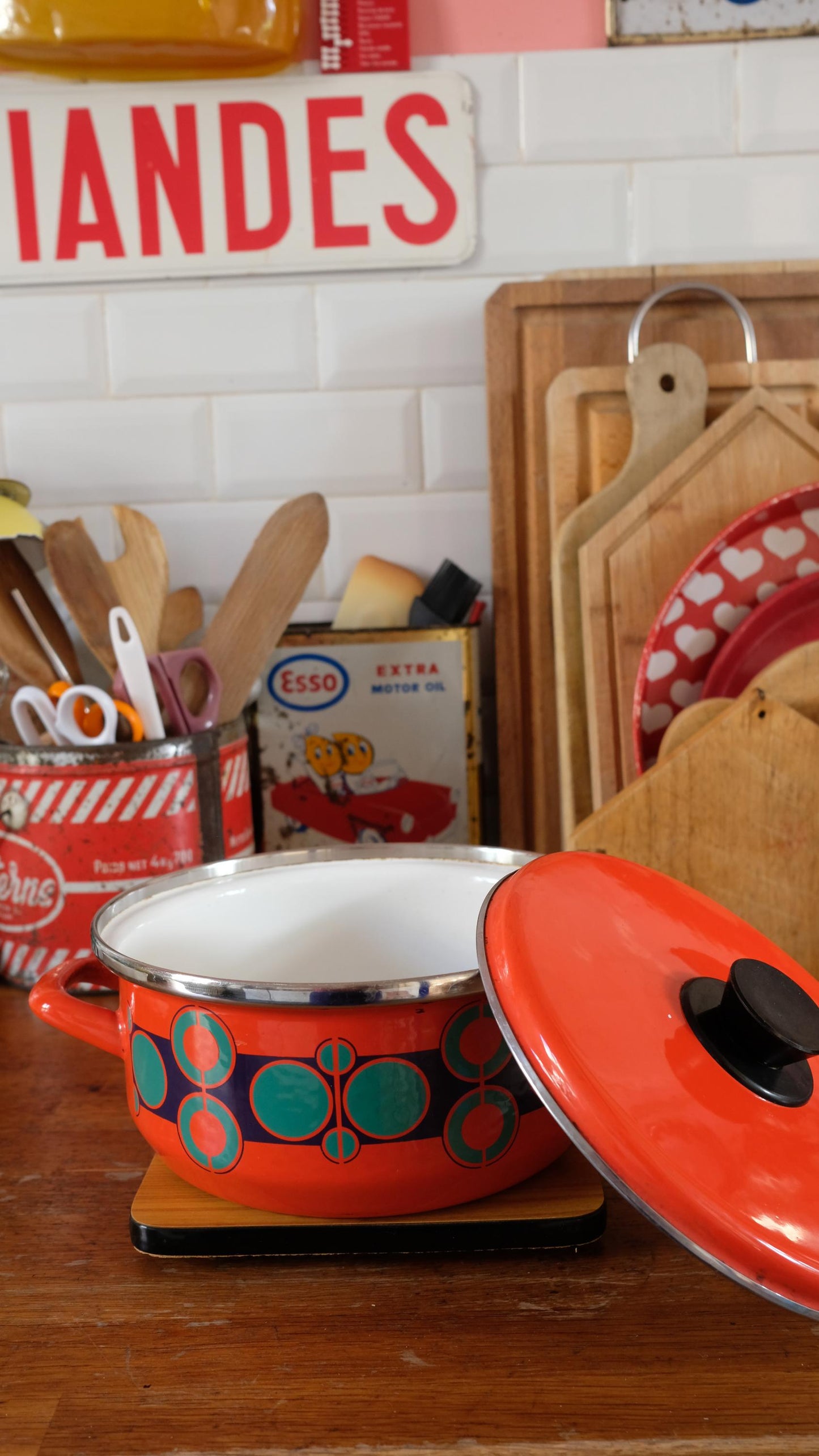 Cocotte Krups vintage émaillée