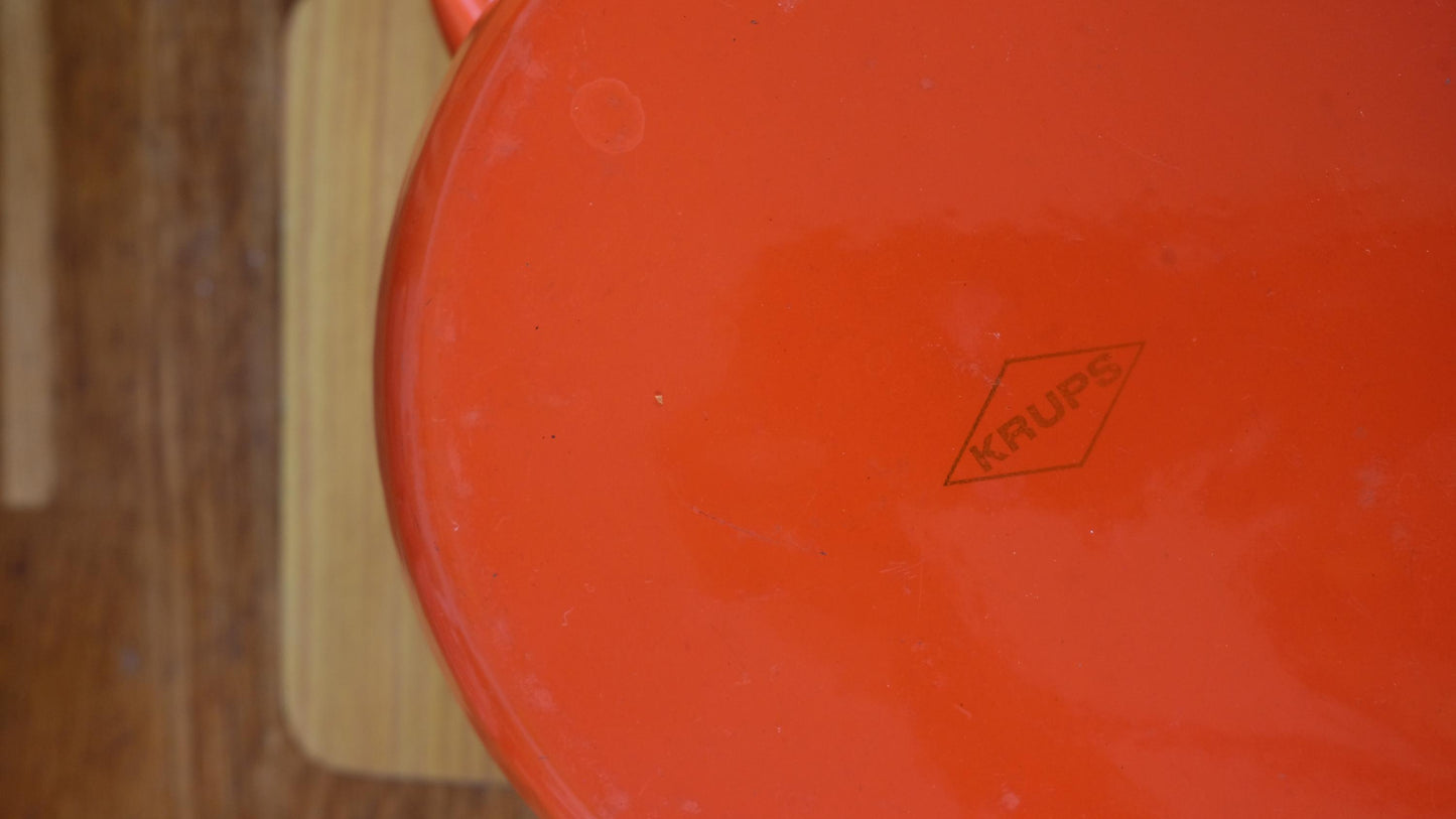 Cocotte Krups vintage émaillée