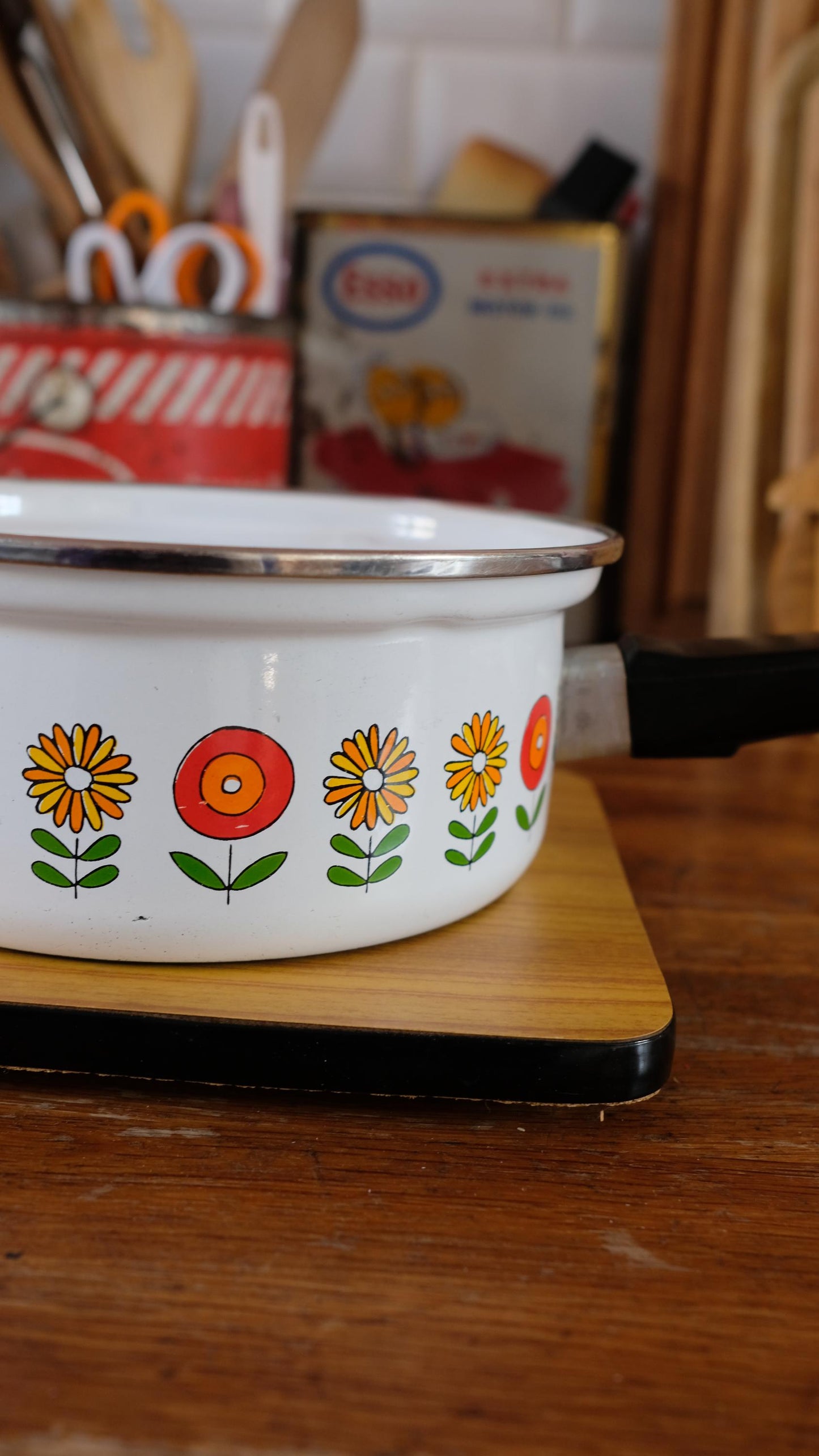 Casserole vintage années 70