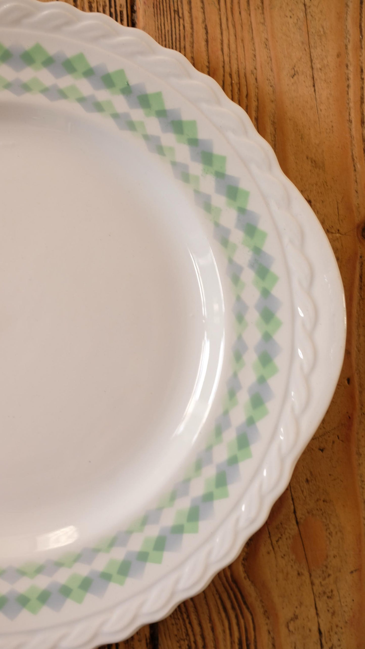 Plat à tarte l'amandinoise vintage