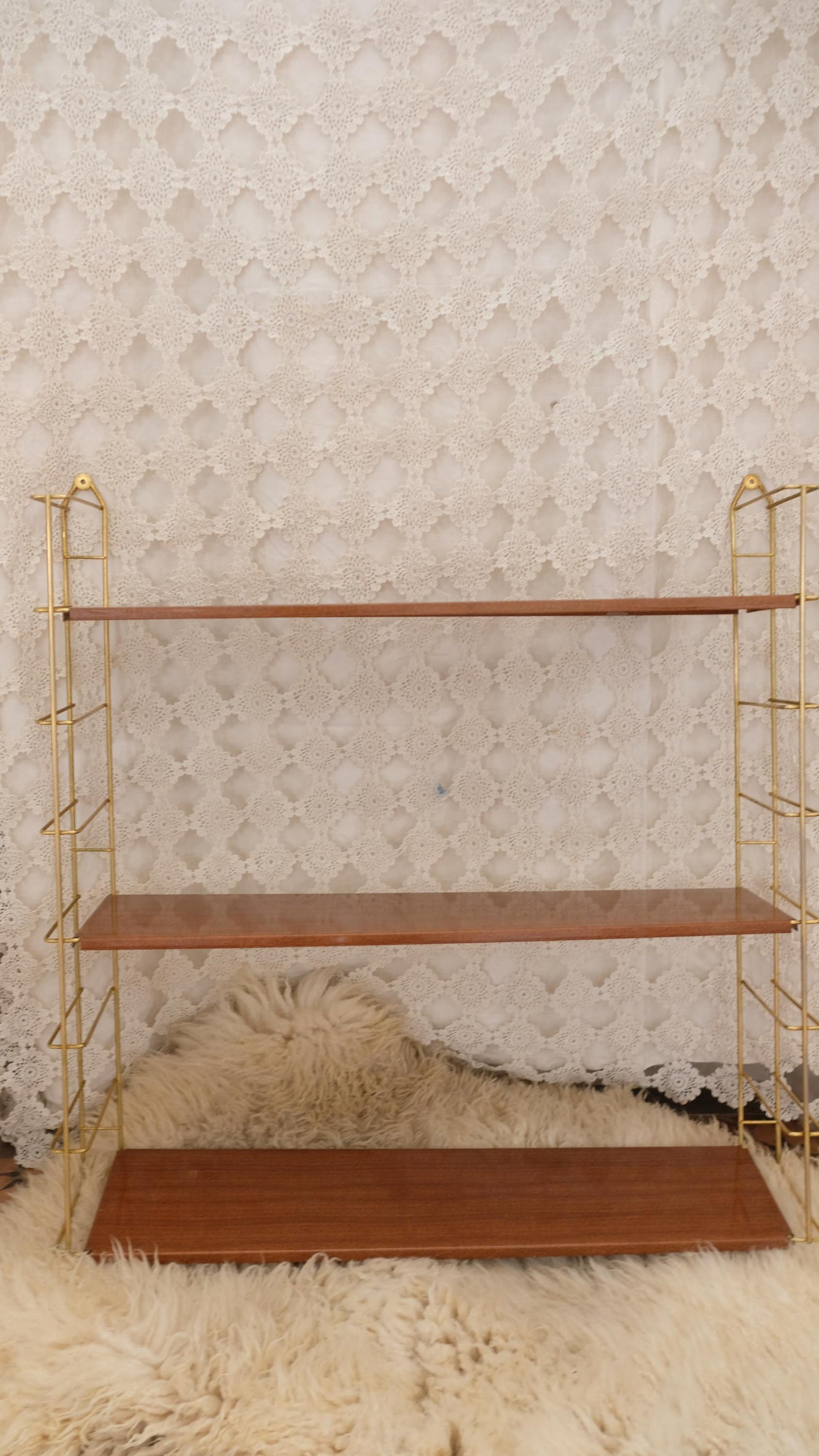 Etagère modulaire vintage en métal