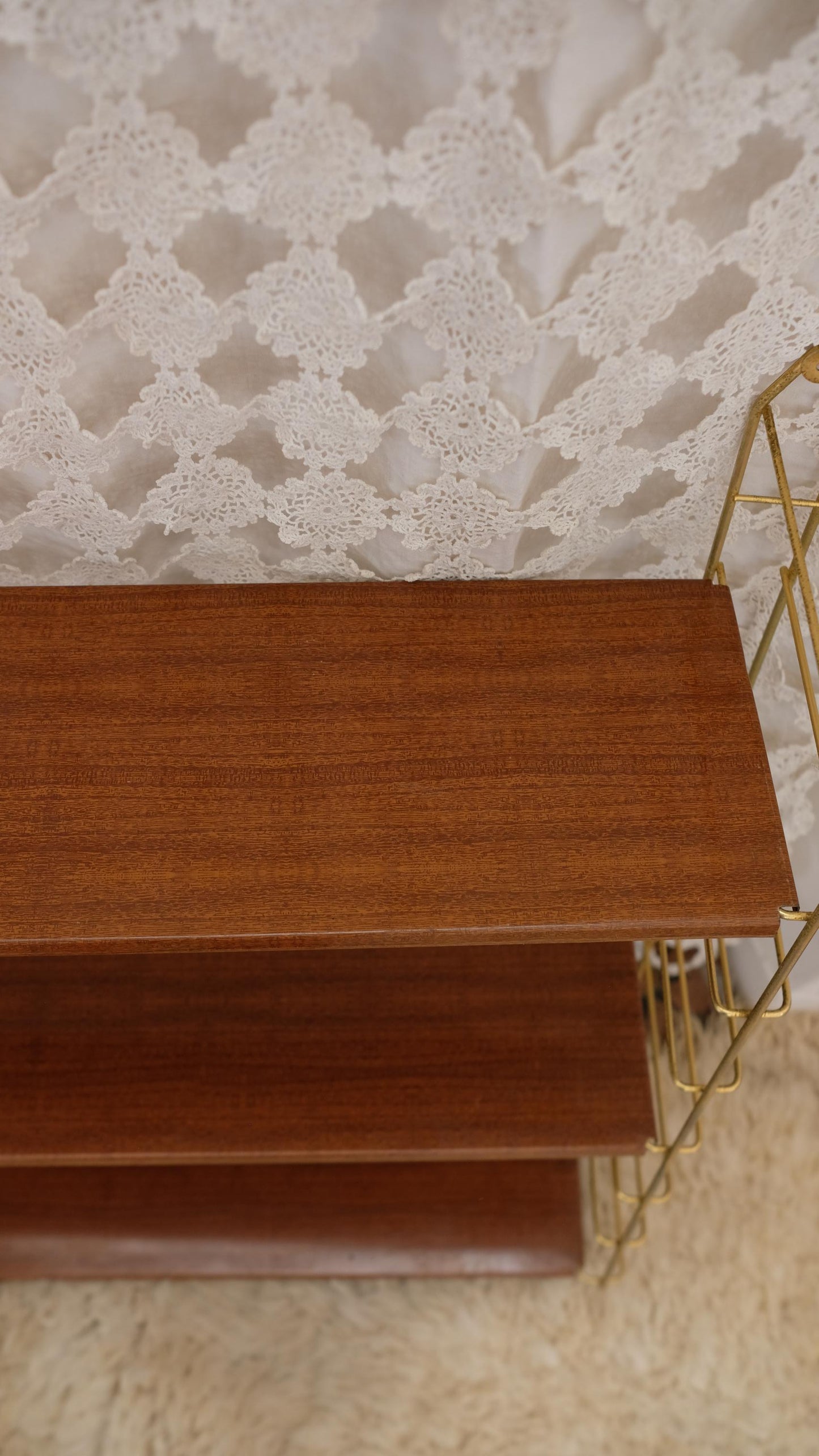 Etagère modulaire vintage en métal