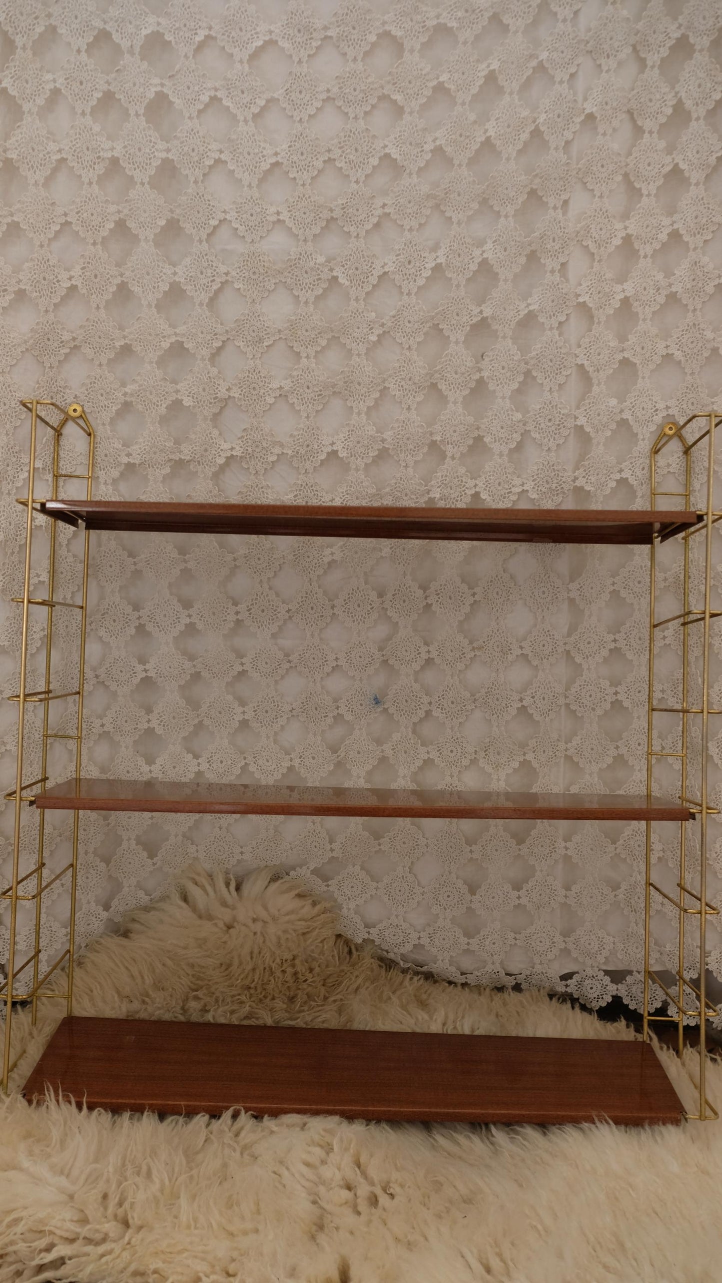 Etagère modulaire vintage en métal