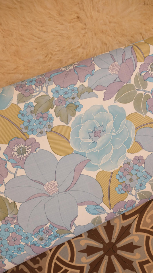 Rouleau de papier peint vintage années 70