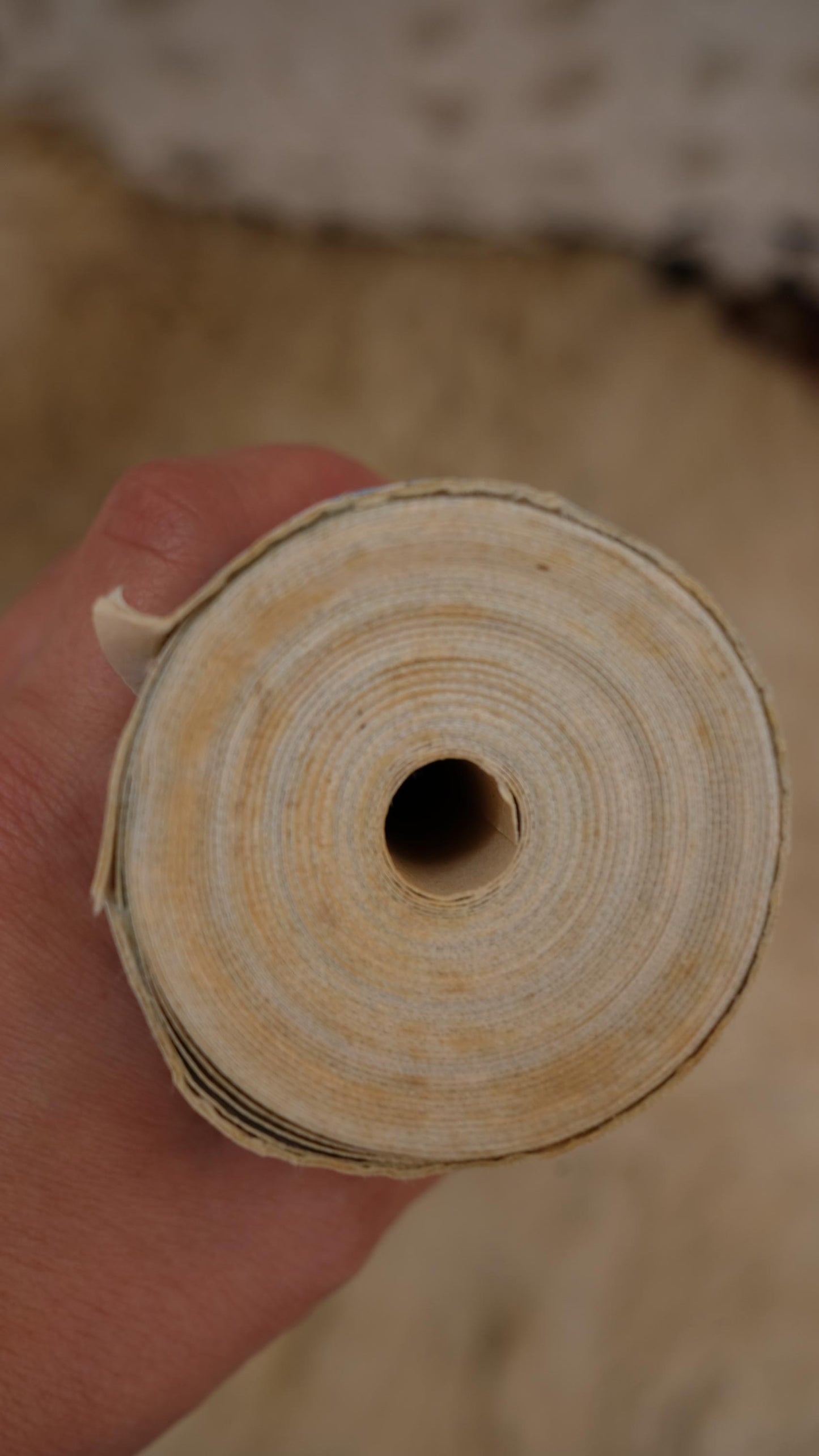 Rouleau de papier peint vintage années 70