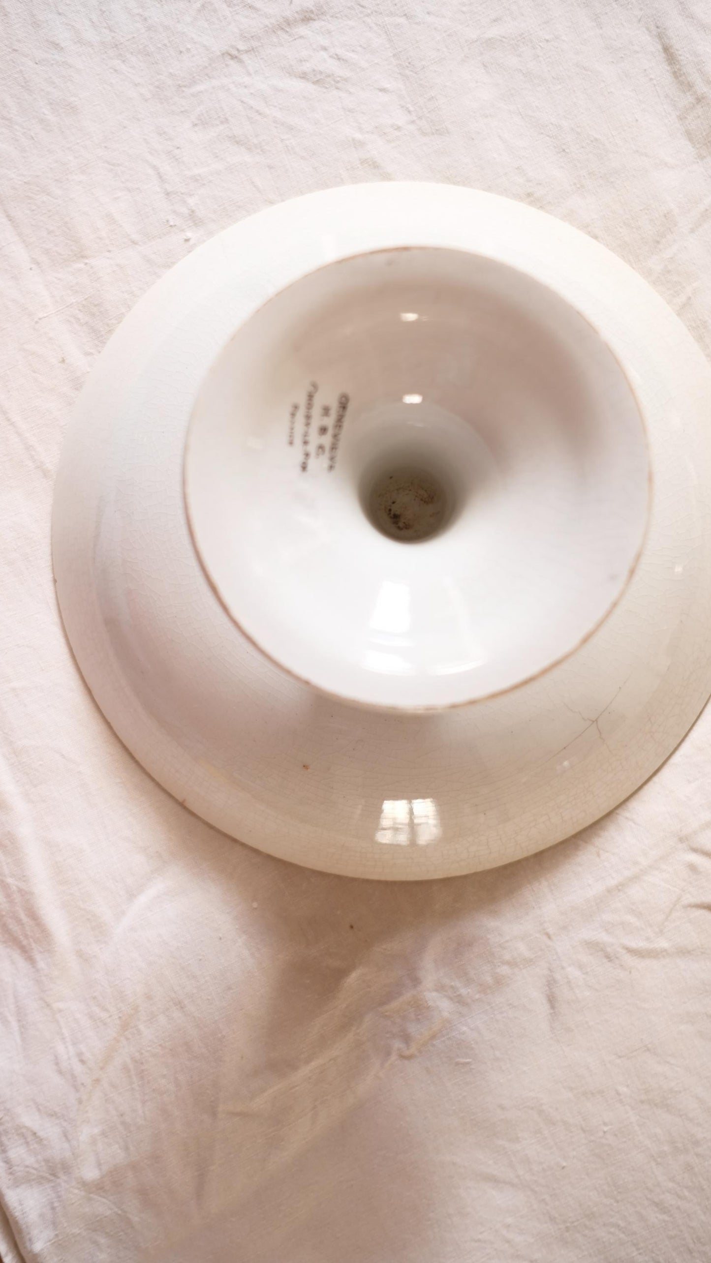 Compotier HBC vintage modèle Geneviève