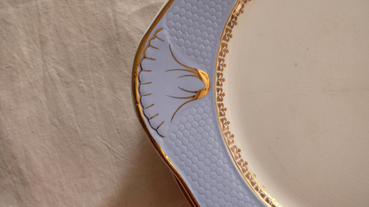 Plat de service café Gilbert vintage