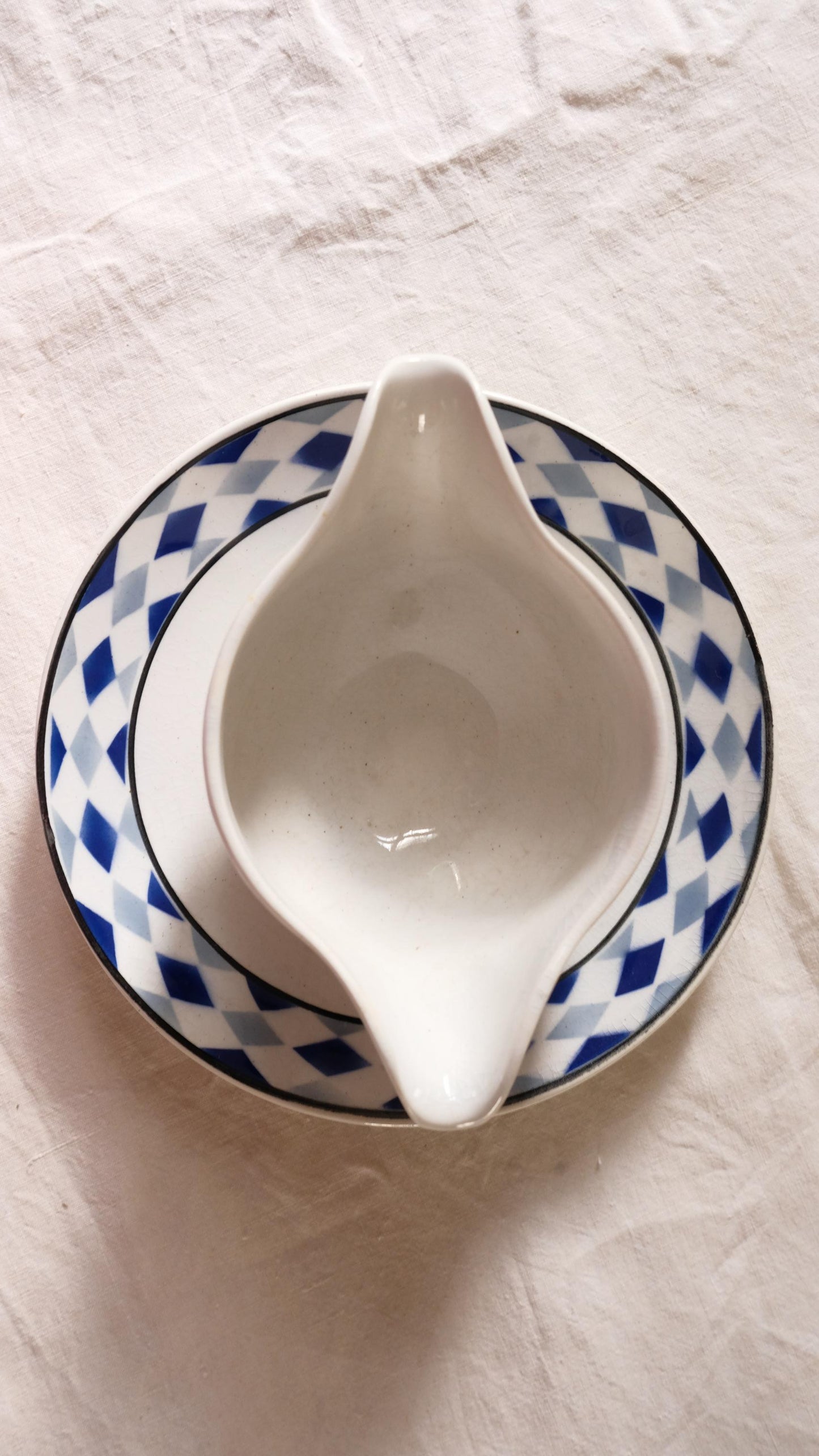 Saucière moulin des loups motif Solange