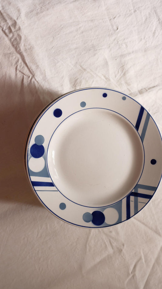 Plat de service Digoin Sarreguemines vintage modèle Boléro