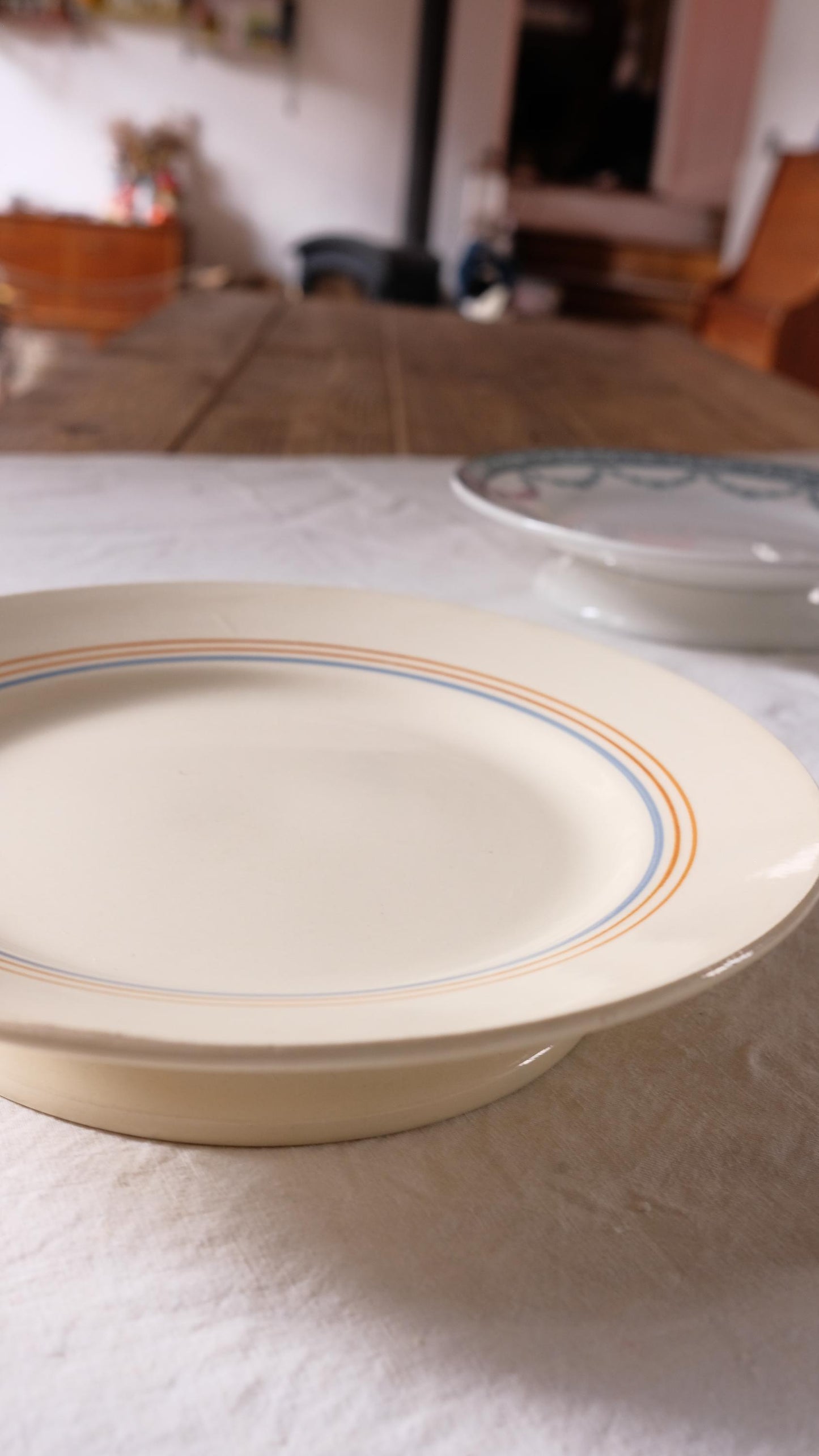 Plat de service vintage