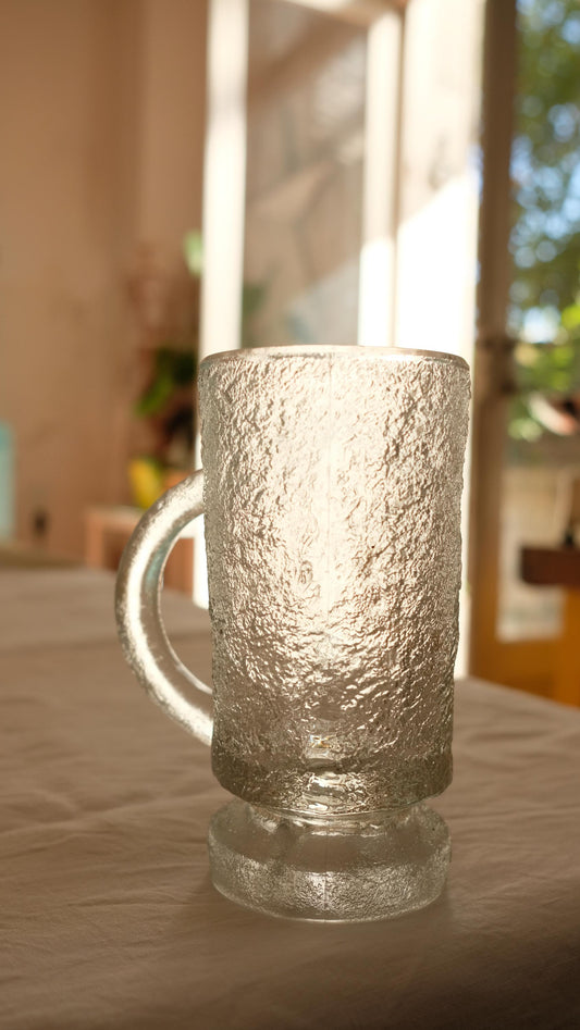 Lot de cinq verres vintage type indiana glas