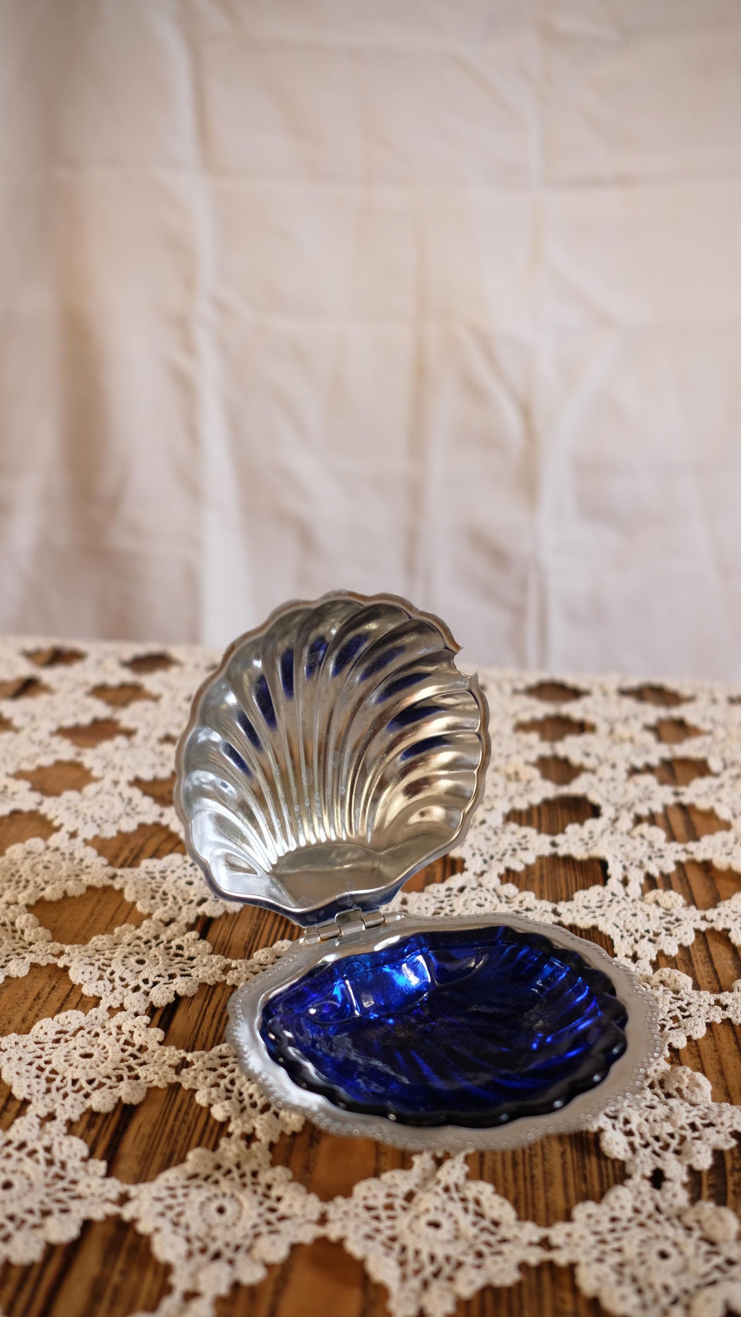 Beurrier coquillage vintage