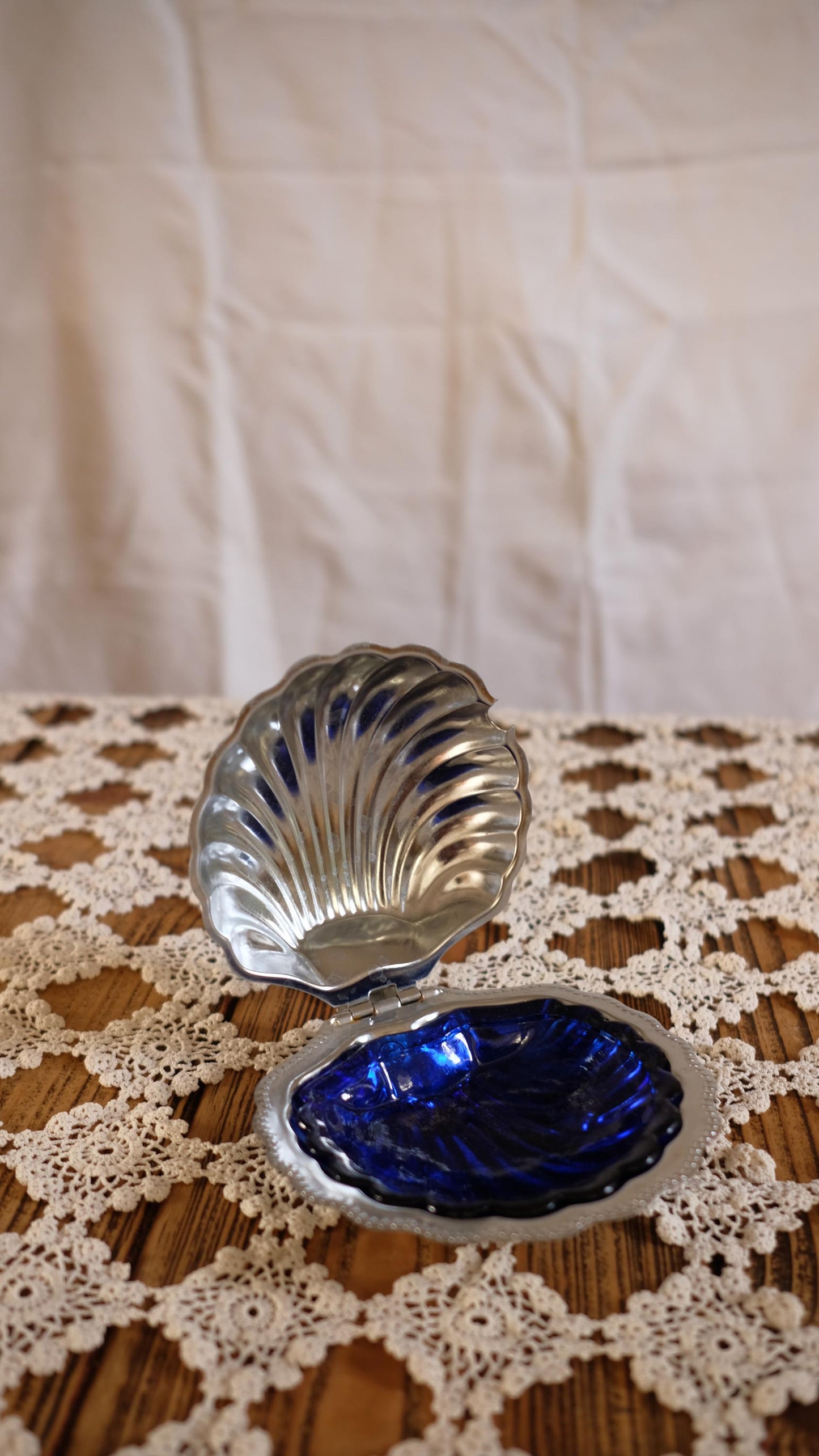 Beurrier coquillage vintage