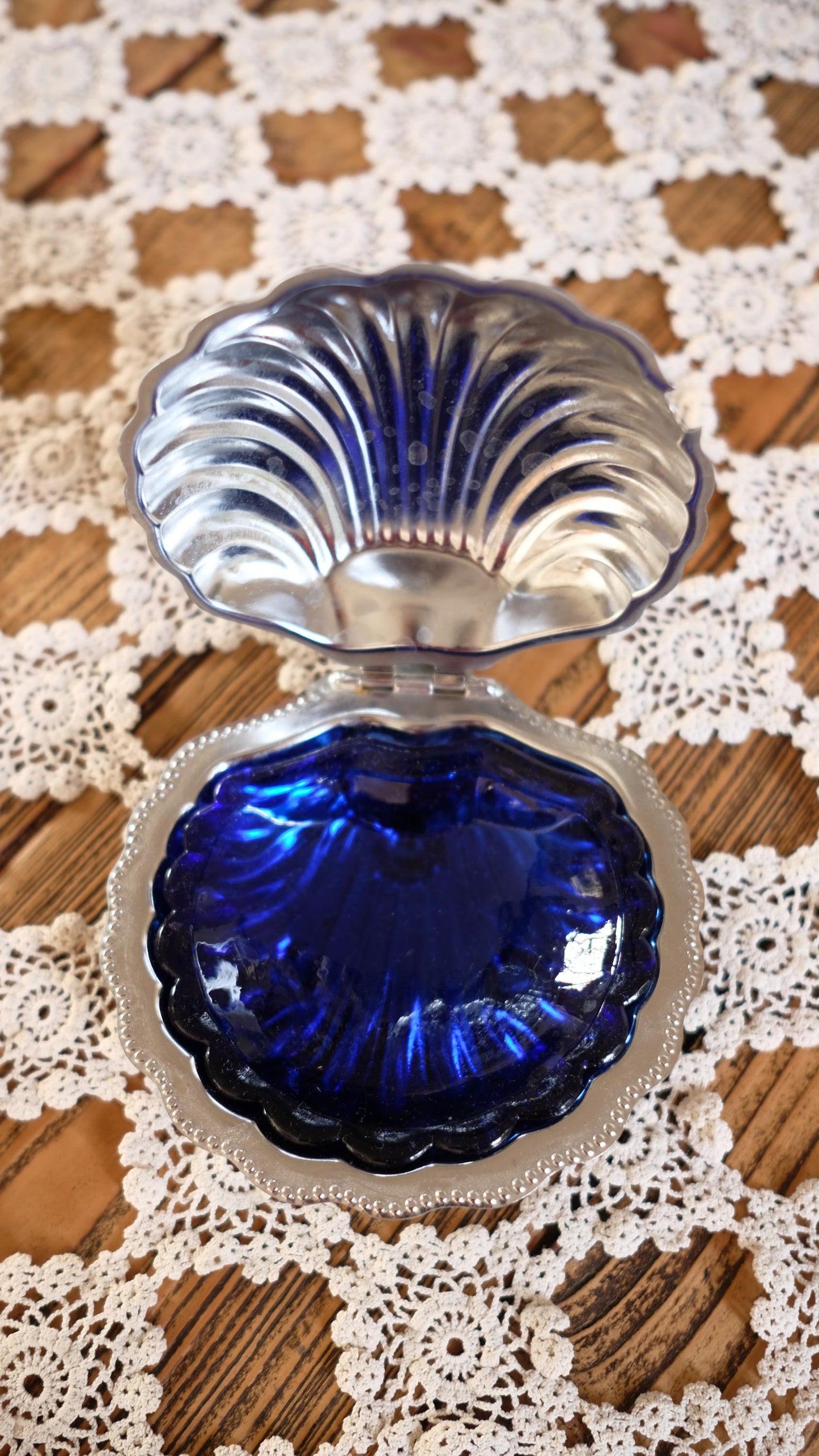 Beurrier coquillage vintage