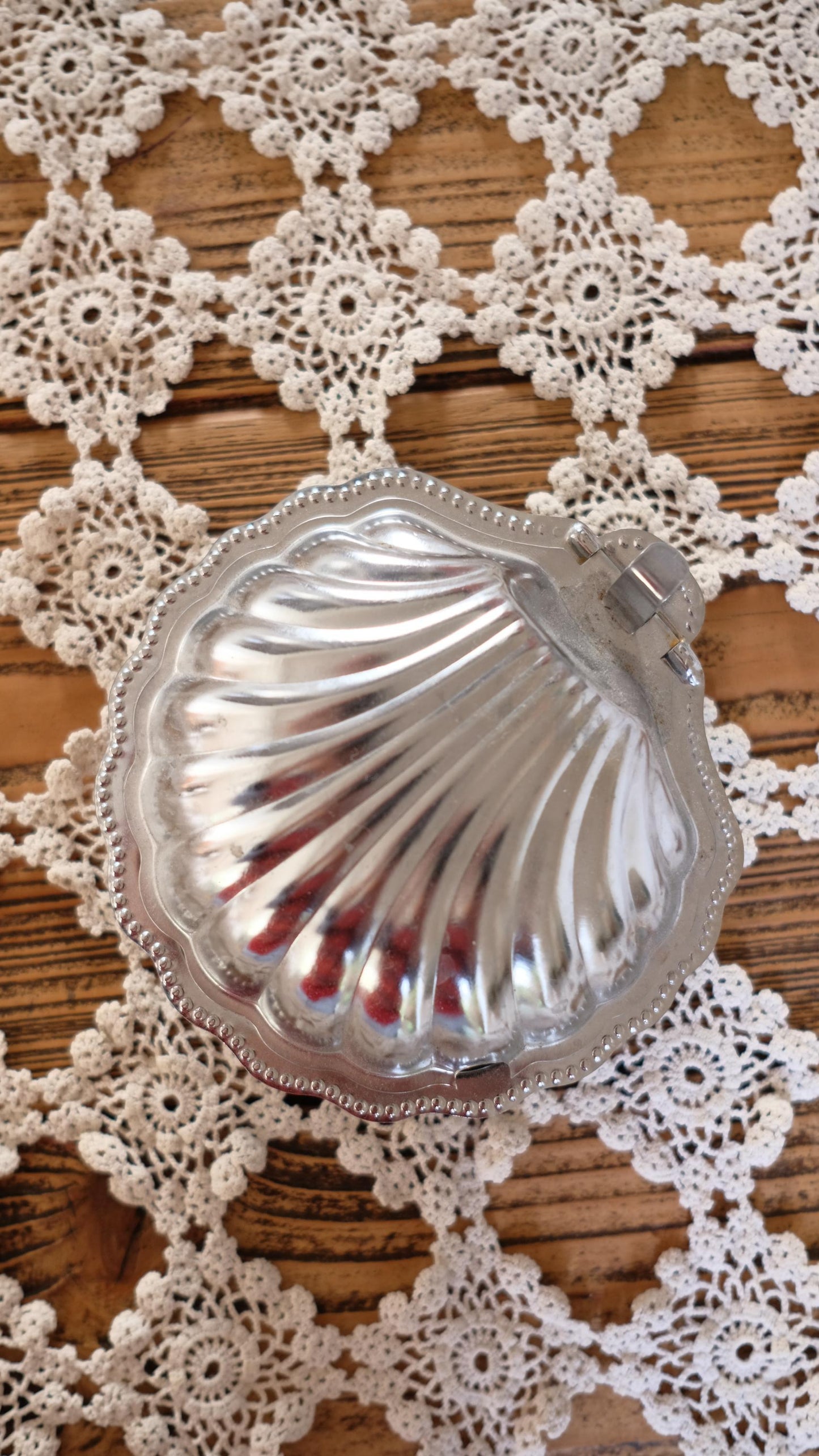Beurrier coquillage vintage