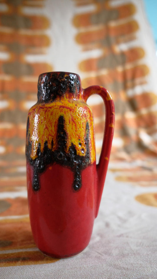 Vase fat lava made in west Germany numéro 275
