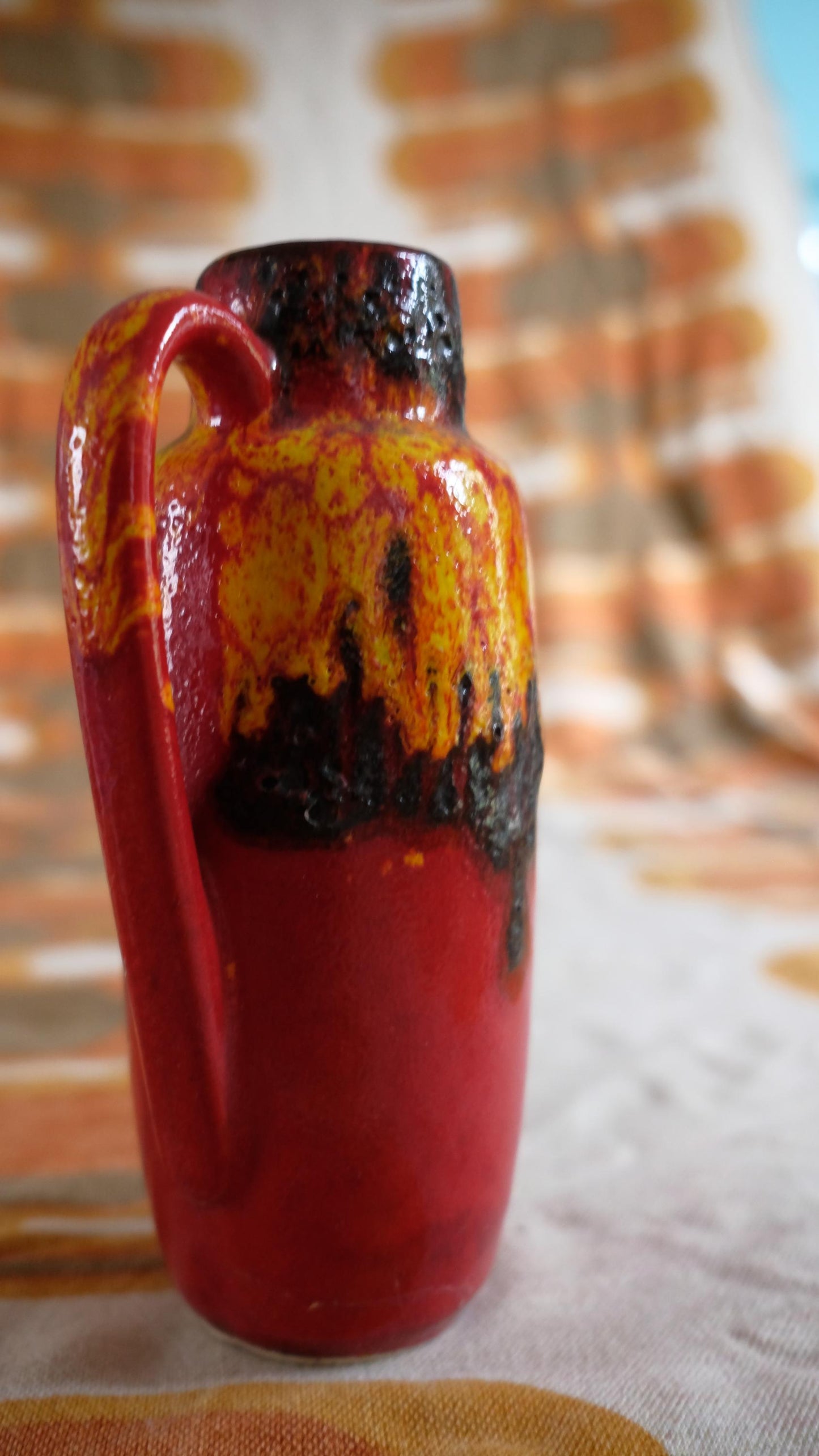 Vase fat lava made in west Germany numéro 275
