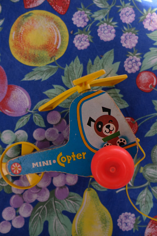 Mini copter de fisher price