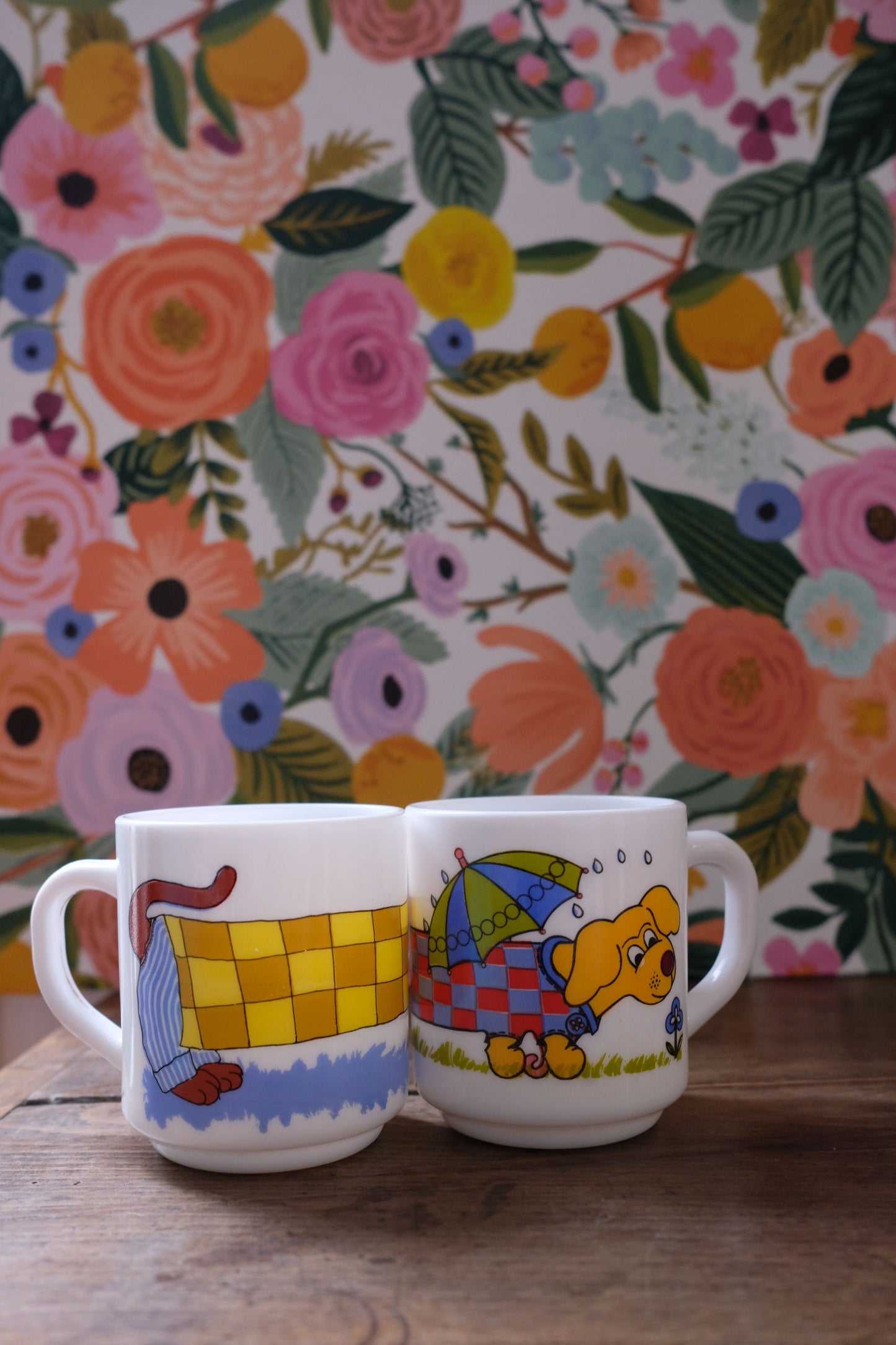 Set de deux mugs en arcopal