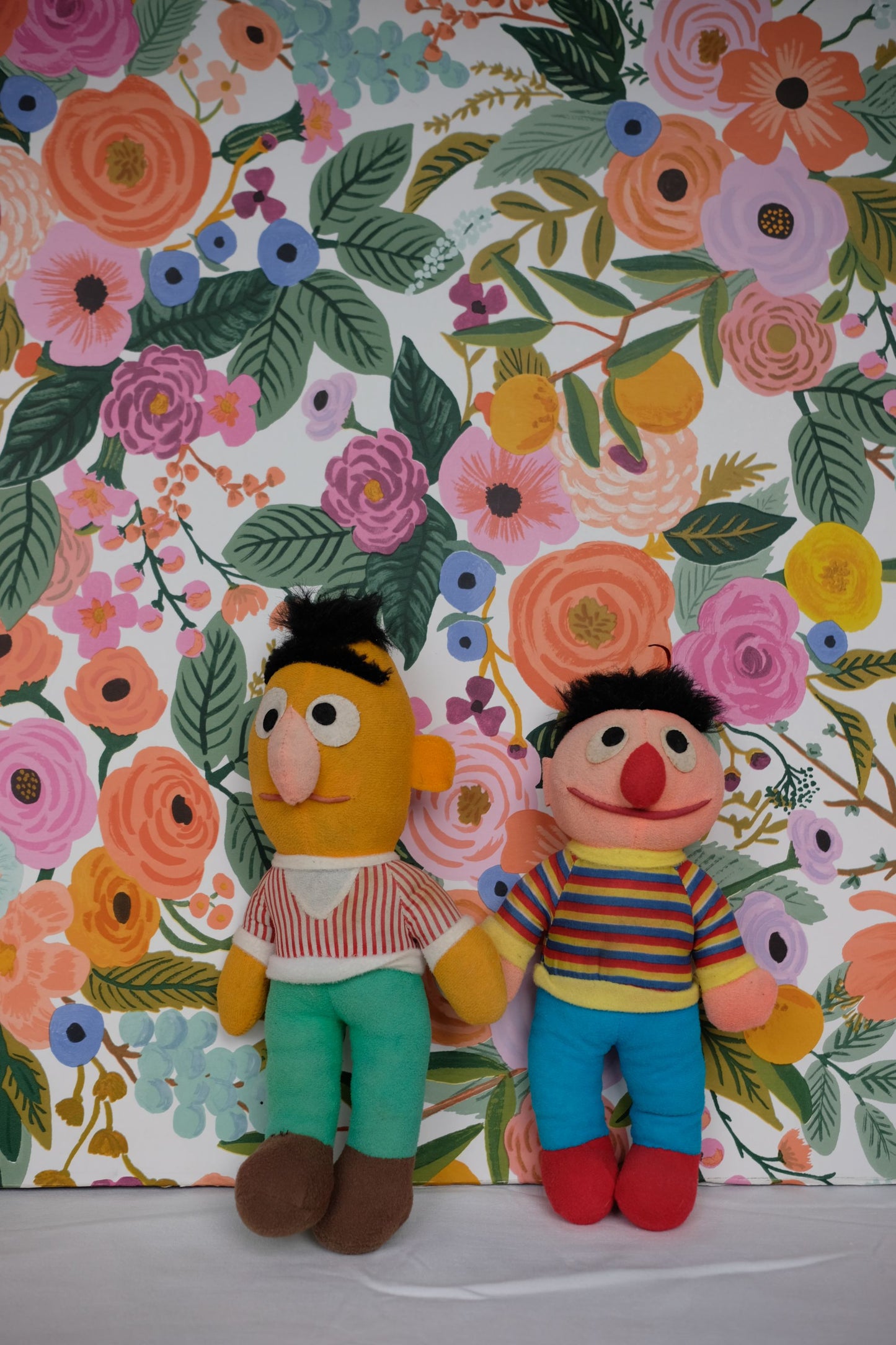 Peluches Bart et Ernie de Sesame street