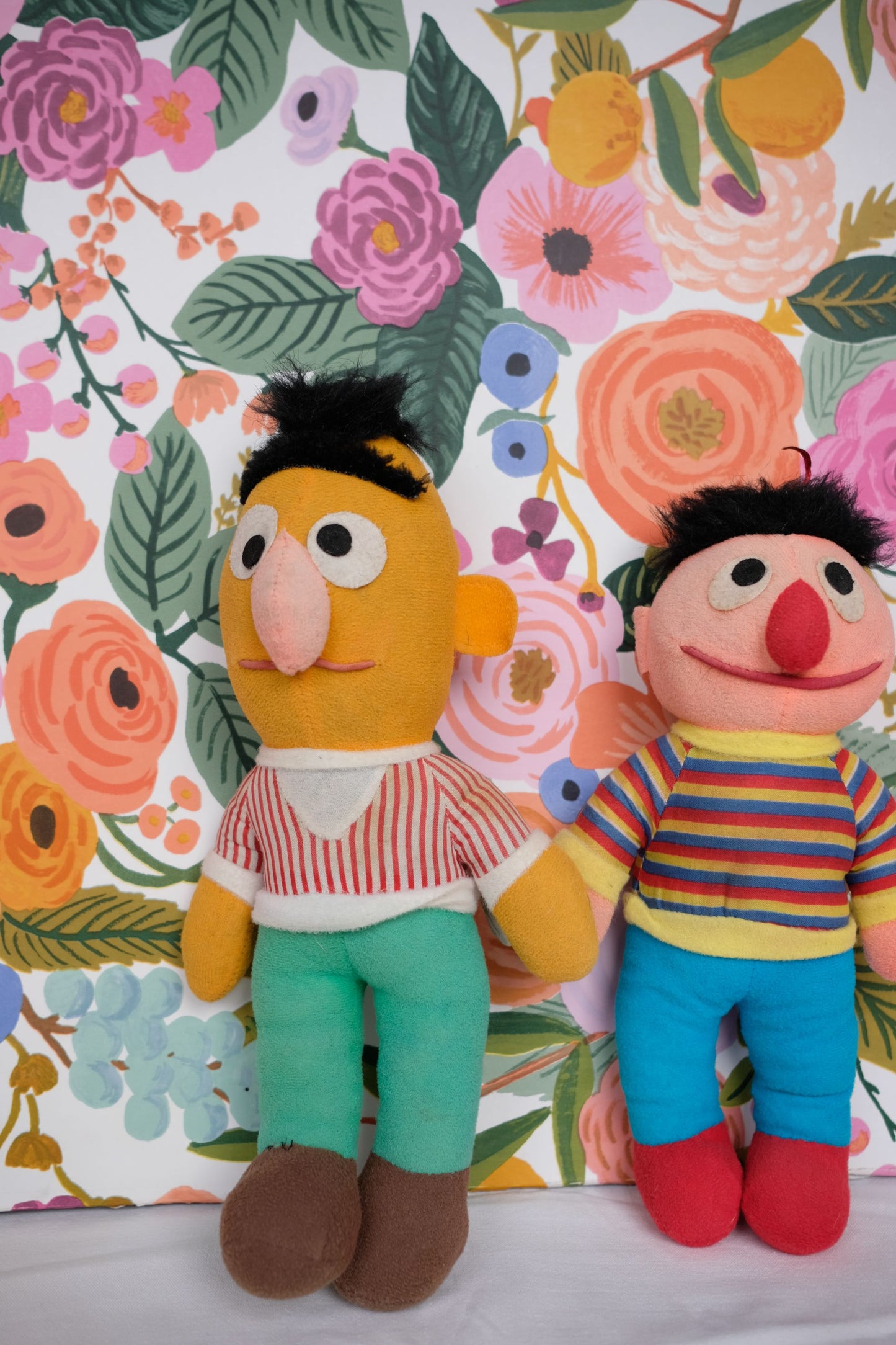 Peluches Bart et Ernie de Sesame street