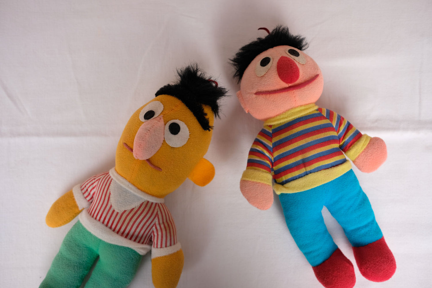 Peluches Bart et Ernie de Sesame street