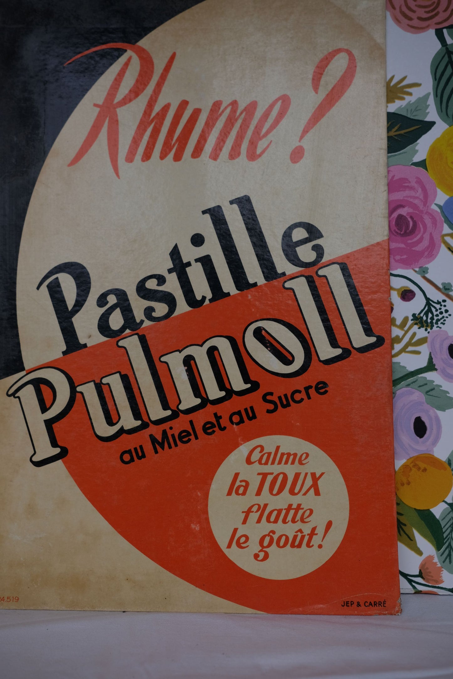 Carton publicitaire Pulmoll