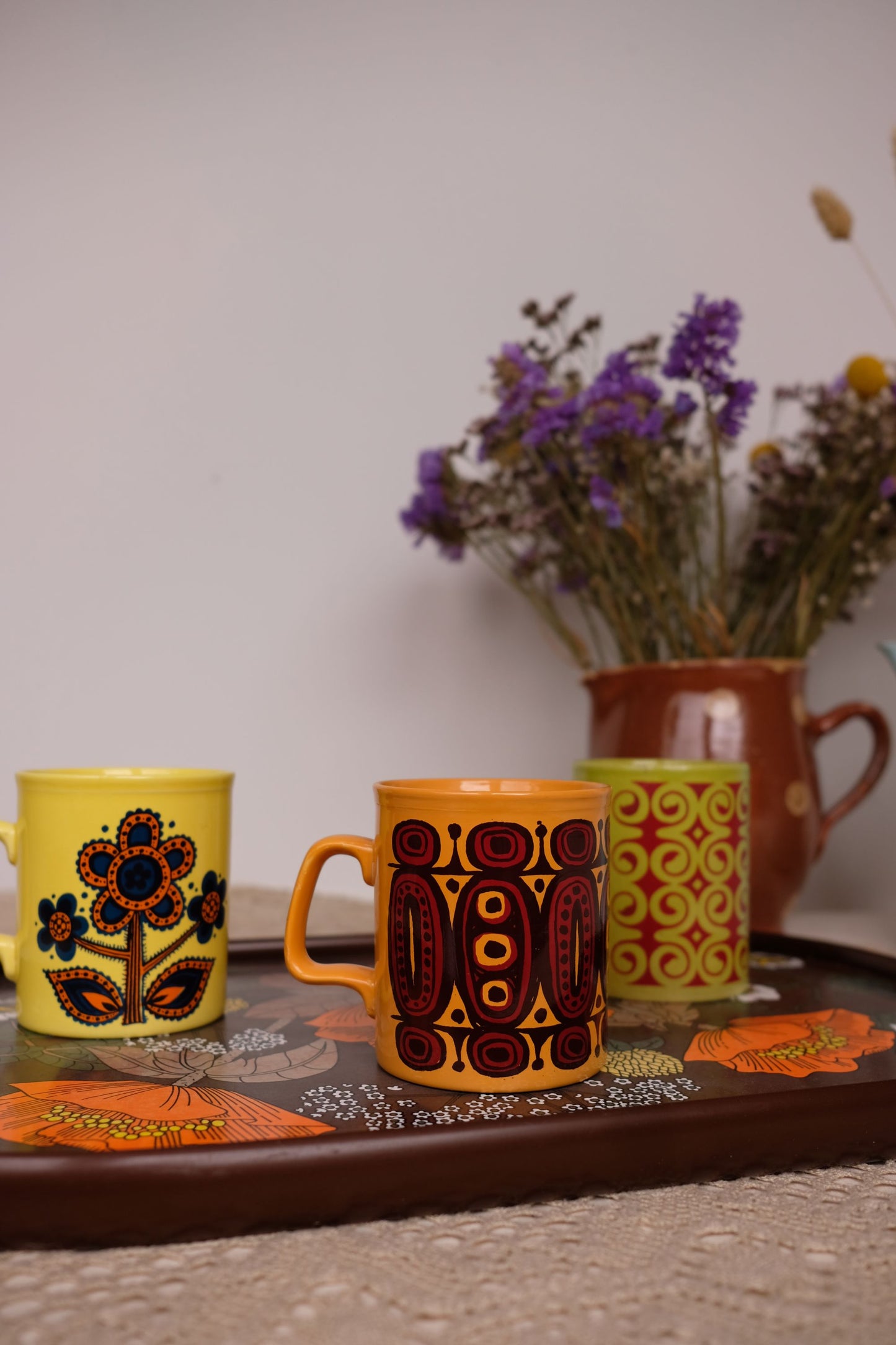 Lot de trois mugs