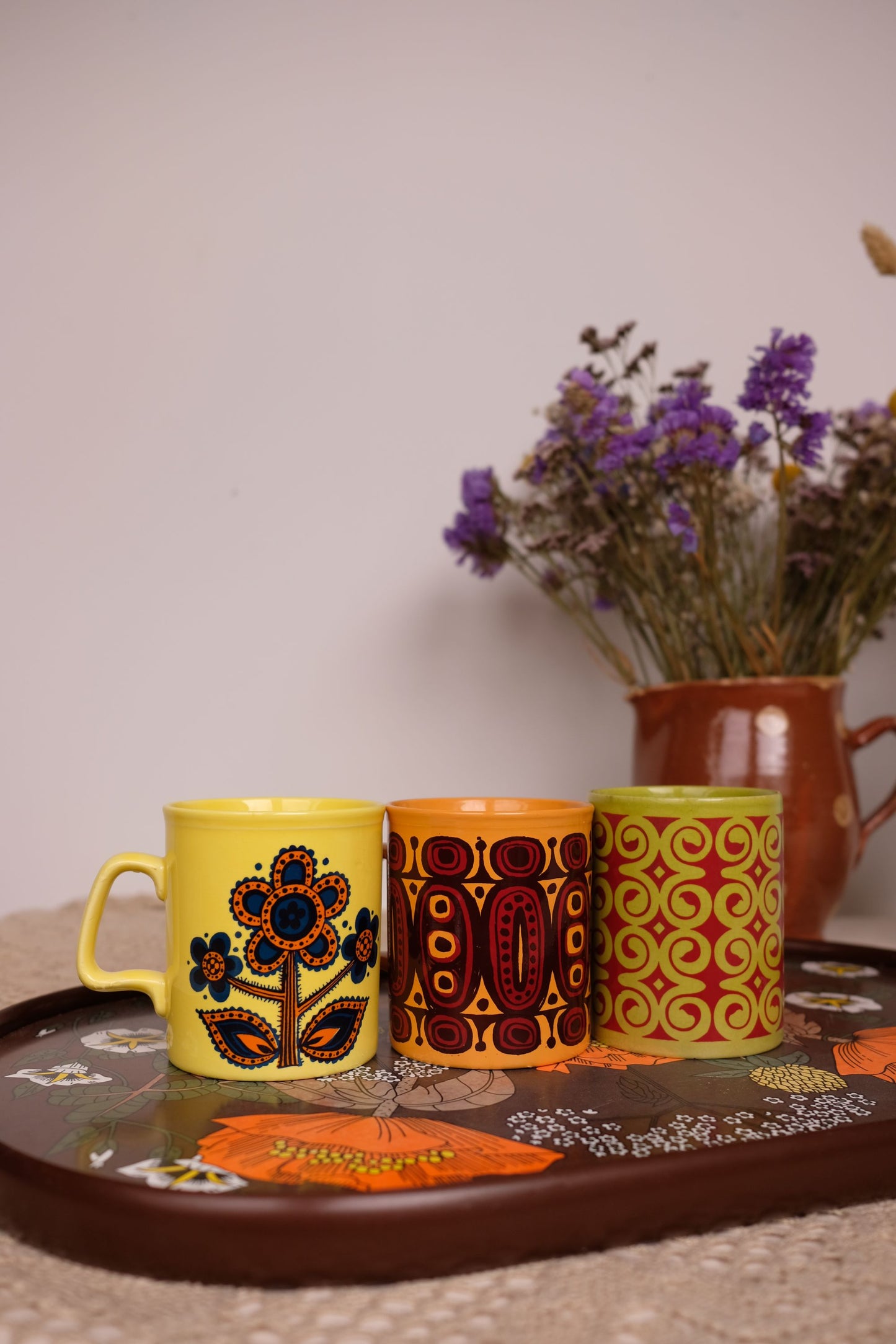 Lot de trois mugs