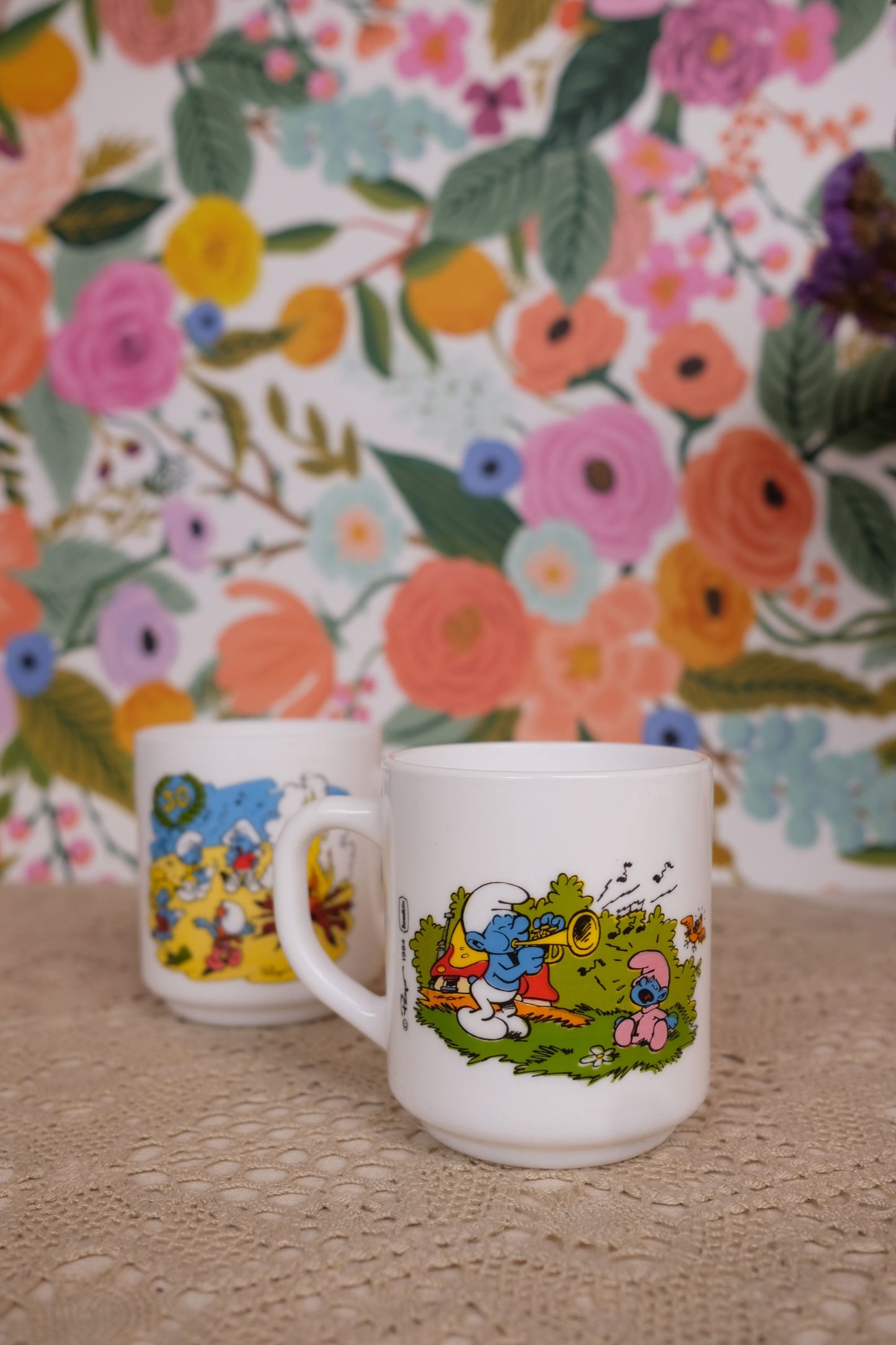 Mugs des Schtroumpfs en arcopal