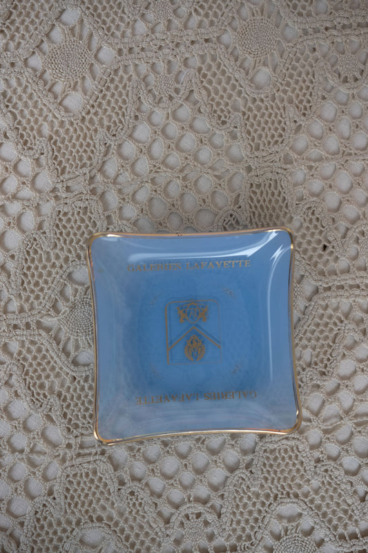 Vide-poche des galeries Lafayette en opaline