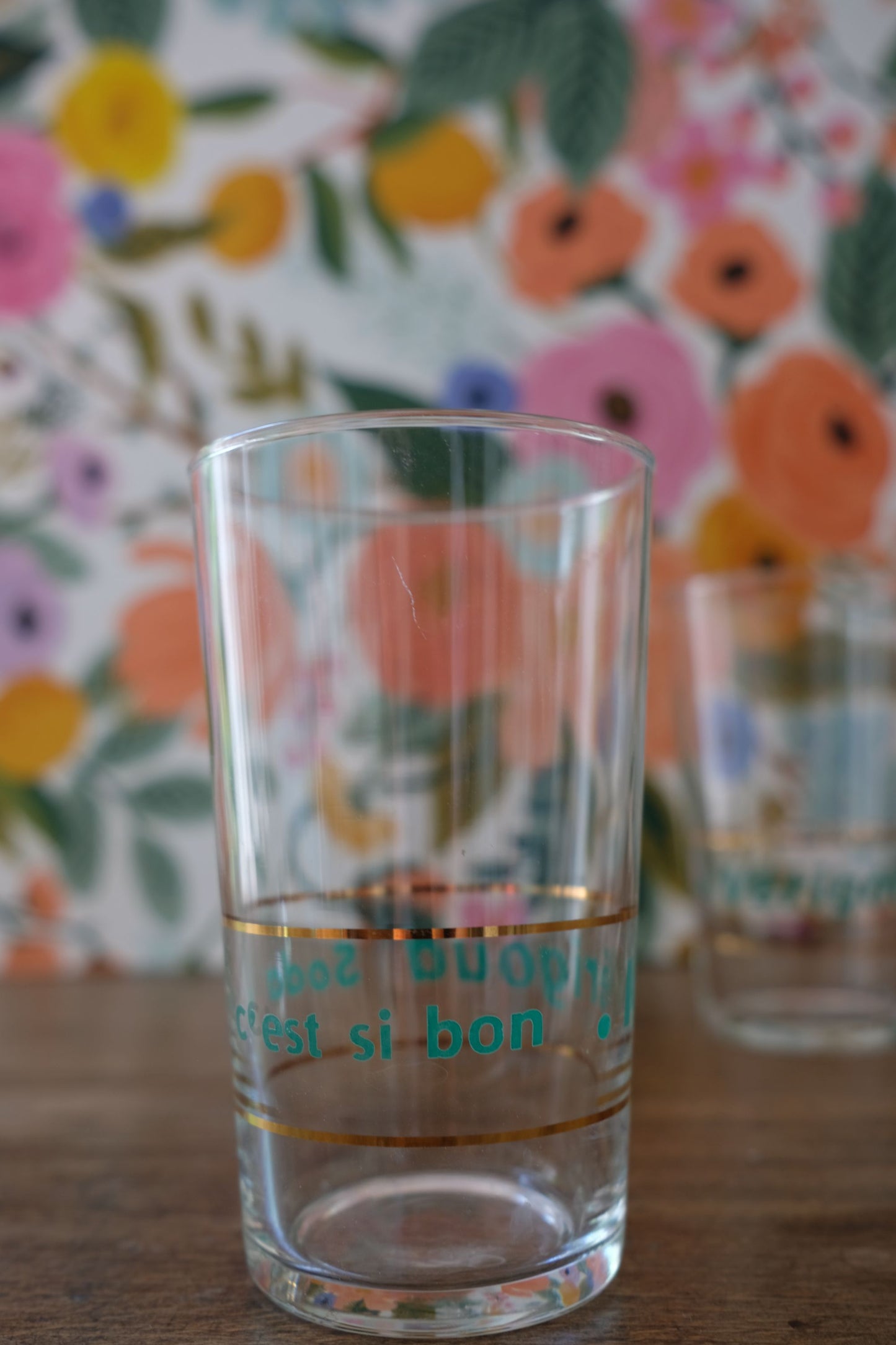 Ensemble de verres publicitaires Verigoud