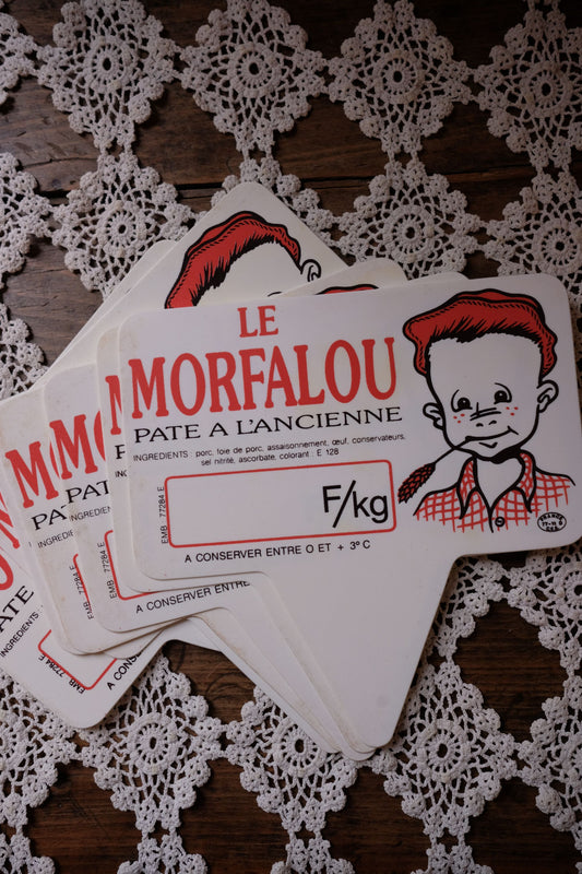 Etiquettes de prix "le morfalou"