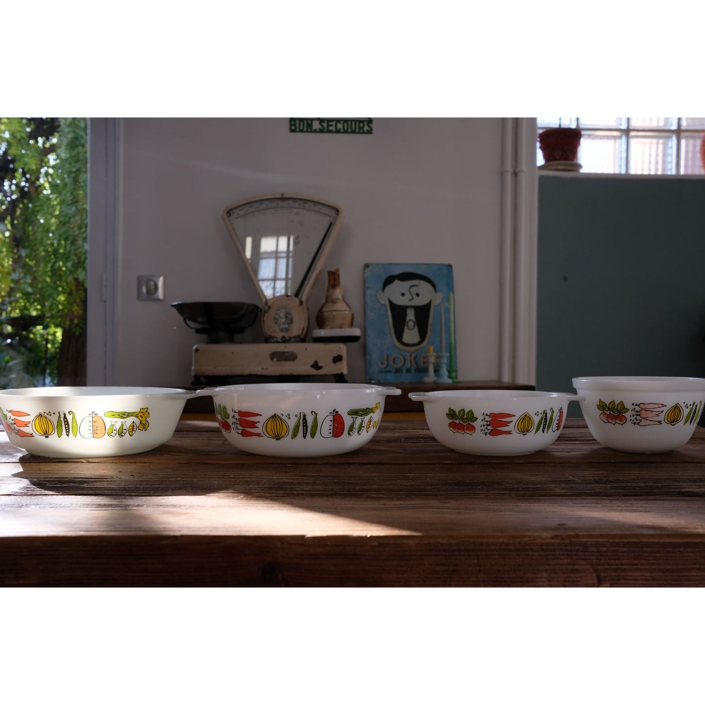 Set de plats en pyrex